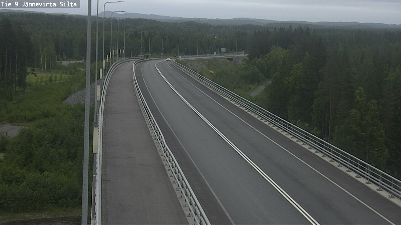 Kelikamerat Kuva Tie 9 Kuopio, Jännevirran silta, Kuopio, Pohjois-Savo