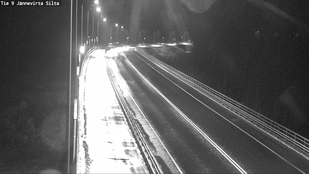 Weather Camera Image Road 9 Kuopio, Jännevirran silta, Kuopio, Pohjois-Savo