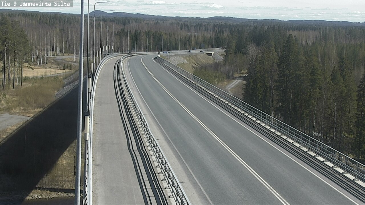 Kelikamerat Kuva Tie 9 Kuopio, Jännevirran silta, Kuopio, Pohjois-Savo