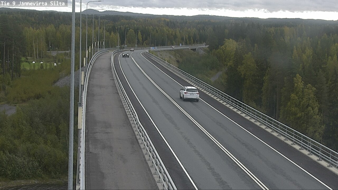 Kelikamerat Kuva Tie 9 Kuopio, Jännevirran silta, Kuopio, Pohjois-Savo