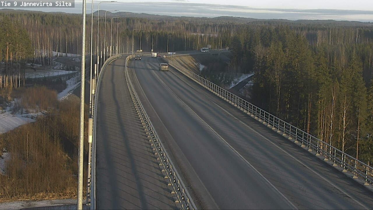 Kelikamerat Kuva Tie 9 Kuopio, Jännevirran silta, Kuopio, Pohjois-Savo