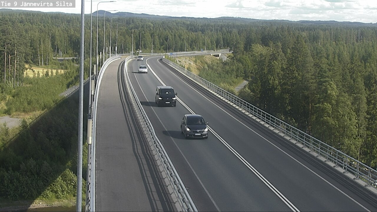 Kelikamerat Kuva Tie 9 Kuopio, Jännevirran silta, Kuopio, Pohjois-Savo