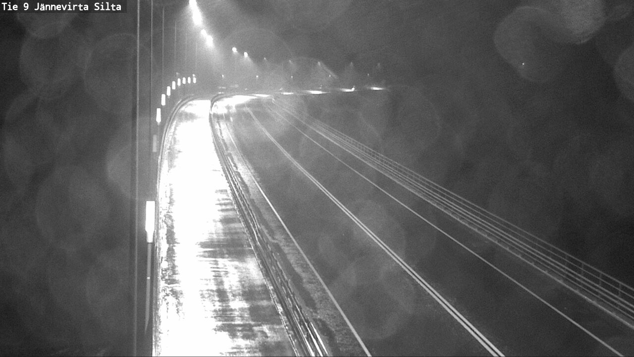 Weather Camera Image Road 9 Kuopio, Jännevirran silta, Kuopio, Pohjois-Savo