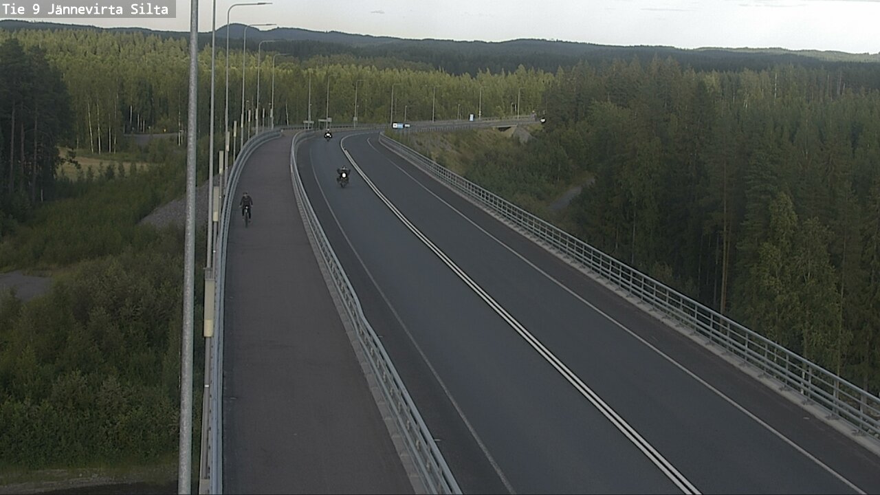 Kelikamerat Kuva Tie 9 Kuopio, Jännevirran silta, Kuopio, Pohjois-Savo
