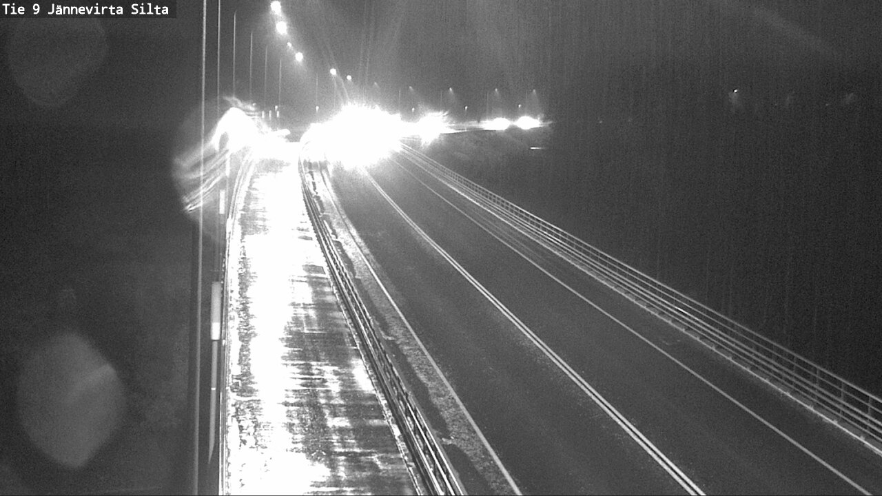 Weather Camera Image Väg 9 Kuopio, Jännevirran silta, Kuopio, Pohjois-Savo