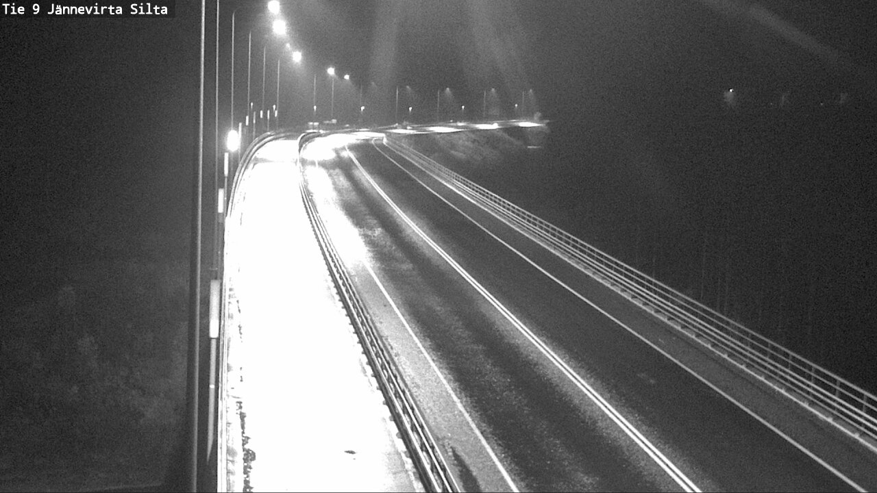 Weather Camera Image Road 9 Kuopio, Jännevirran silta, Kuopio, Pohjois-Savo