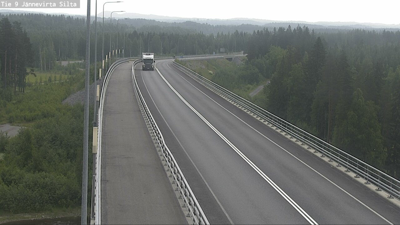 Kelikamerat Kuva Tie 9 Kuopio, Jännevirran silta, Kuopio, Pohjois-Savo