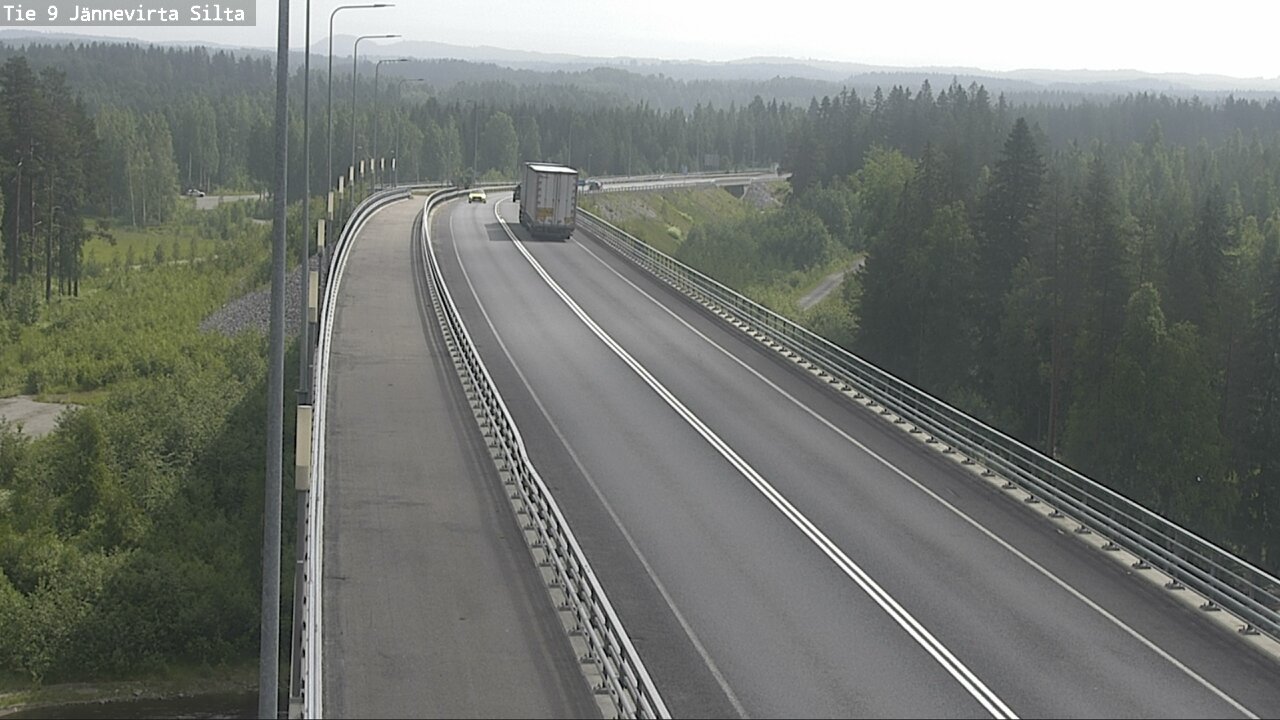 Kelikamerat Kuva Tie 9 Kuopio, Jännevirran silta, Kuopio, Pohjois-Savo