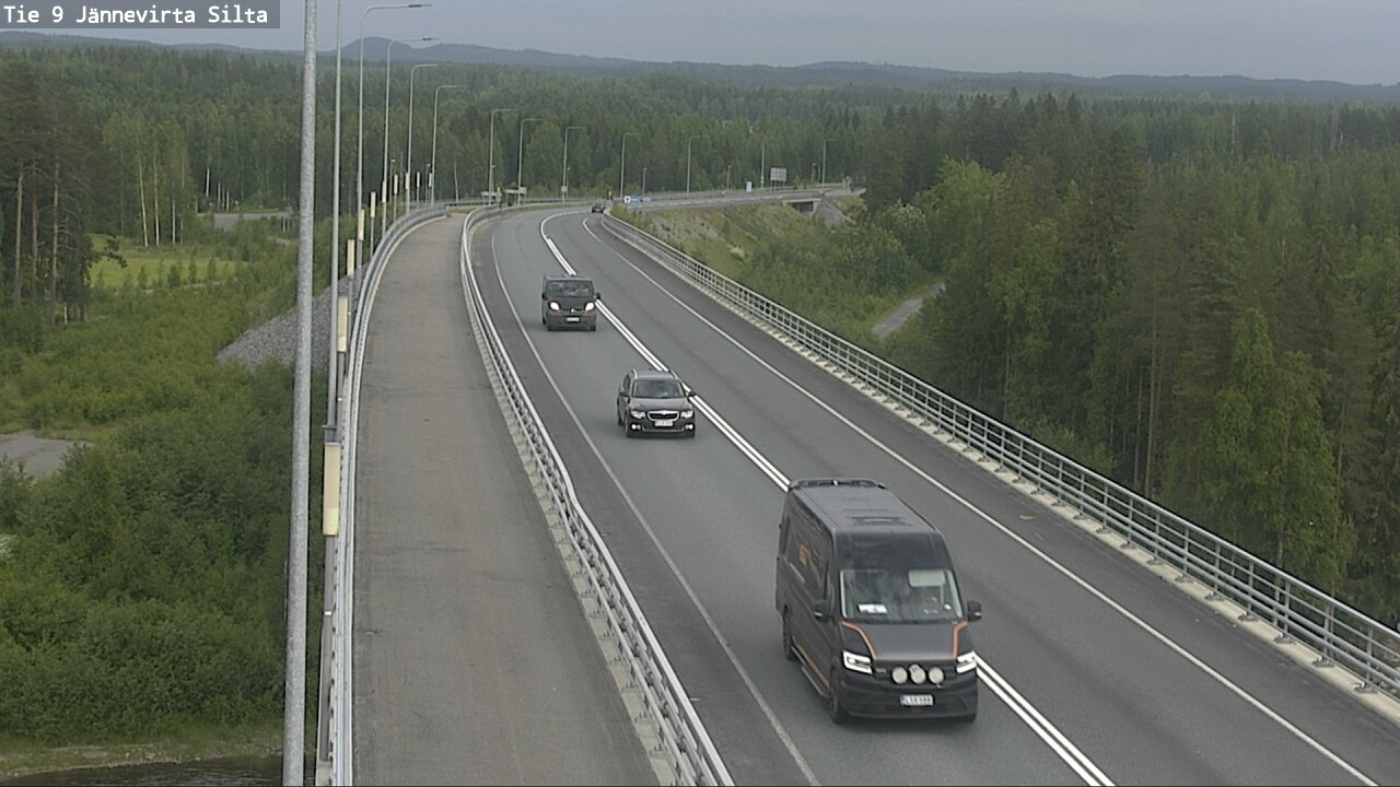 Kelikamerat Kuva Tie 9 Kuopio, Jännevirran silta, Kuopio, Pohjois-Savo