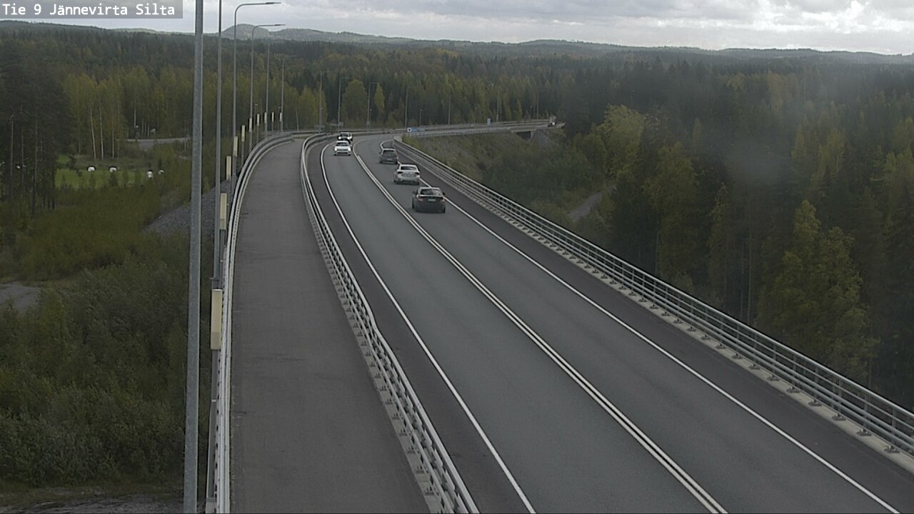 Kelikamerat Kuva Tie 9 Kuopio, Jännevirran silta, Kuopio, Pohjois-Savo