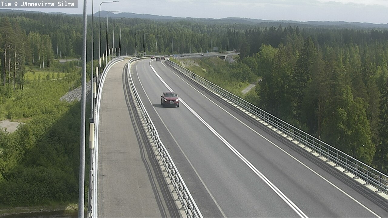 Kelikamerat Kuva Tie 9 Kuopio, Jännevirran silta, Kuopio, Pohjois-Savo