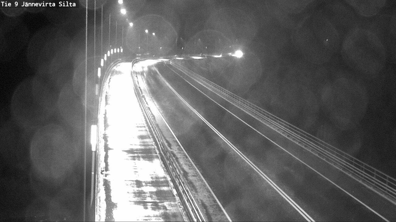 Weather Camera Image Road 9 Kuopio, Jännevirran silta, Kuopio, Pohjois-Savo