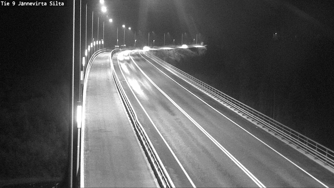 Weather Camera Image Road 9 Kuopio, Jännevirran silta, Kuopio, Pohjois-Savo