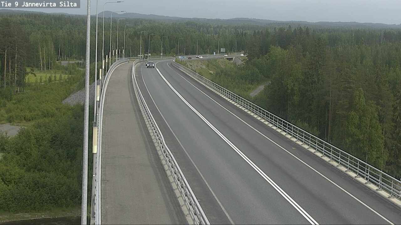 Kelikamerat Kuva Tie 9 Kuopio, Jännevirran silta, Kuopio, Pohjois-Savo