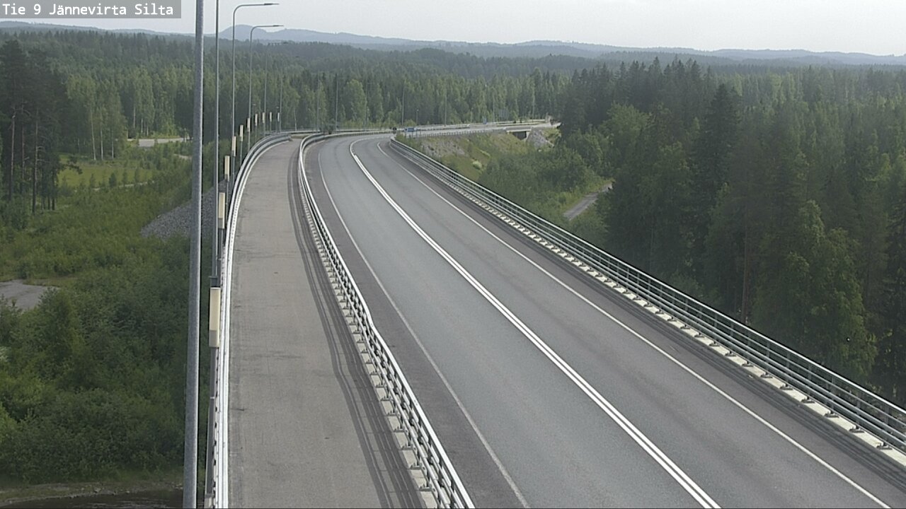 Kelikamerat Kuva Tie 9 Kuopio, Jännevirran silta, Kuopio, Pohjois-Savo