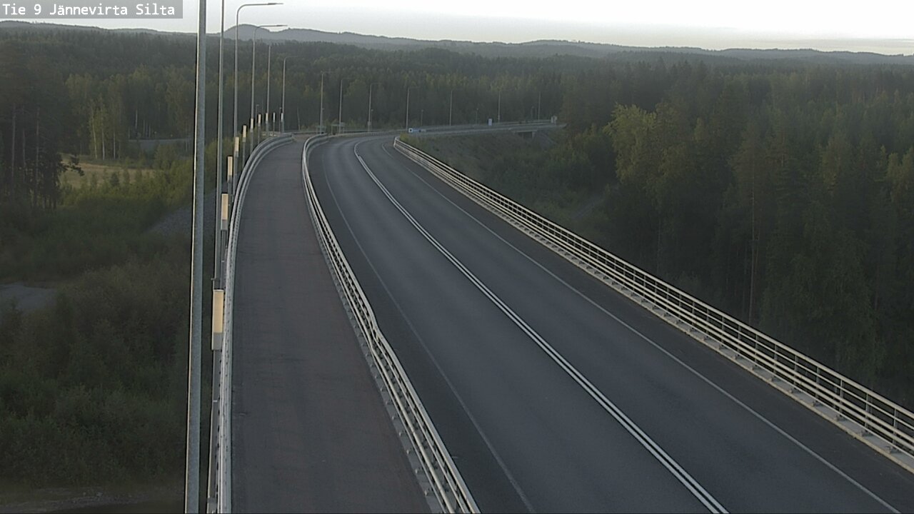 Kelikamerat Kuva Tie 9 Kuopio, Jännevirran silta, Kuopio, Pohjois-Savo
