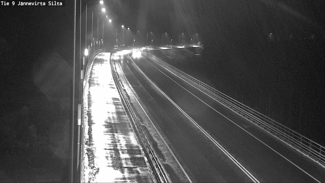 Weather Camera Image Väg 9 Kuopio, Jännevirran silta, Kuopio, Pohjois-Savo