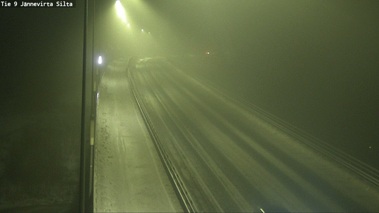 Weather Camera Image Road 9 Kuopio, Jännevirran silta, Kuopio, Pohjois-Savo