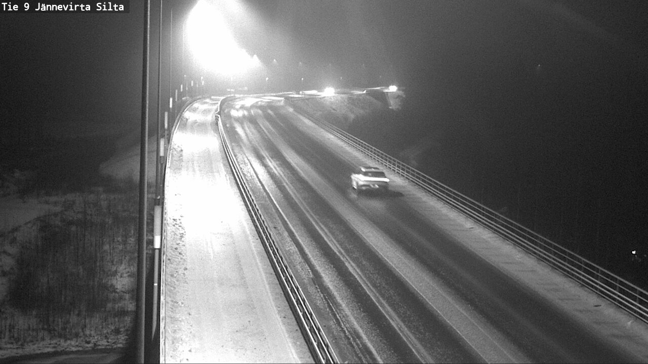 Weather Camera Image Road 9 Kuopio, Jännevirran silta, Kuopio, Pohjois-Savo