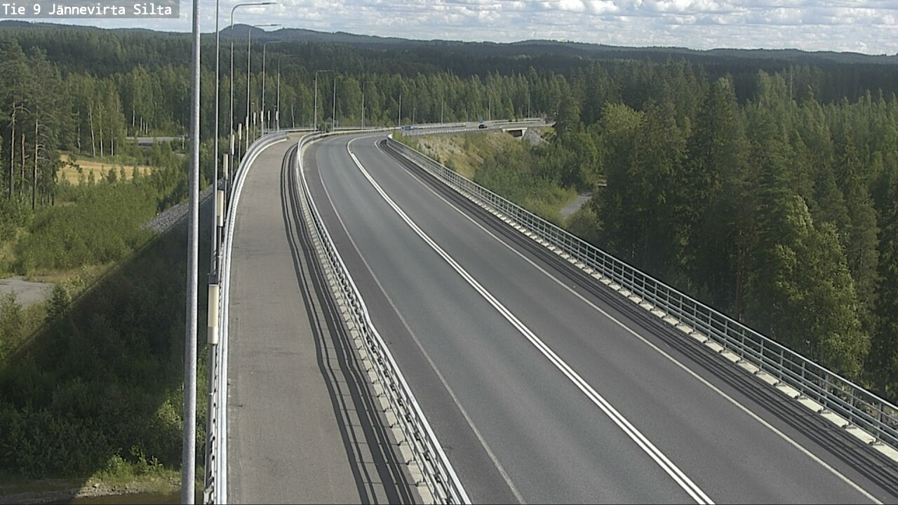 Kelikamerat Kuva Tie 9 Kuopio, Jännevirran silta, Kuopio, Pohjois-Savo