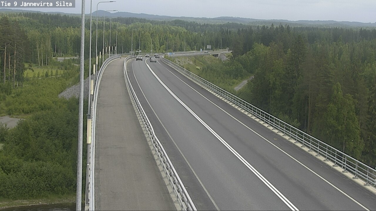 Kelikamerat Kuva Tie 9 Kuopio, Jännevirran silta, Kuopio, Pohjois-Savo