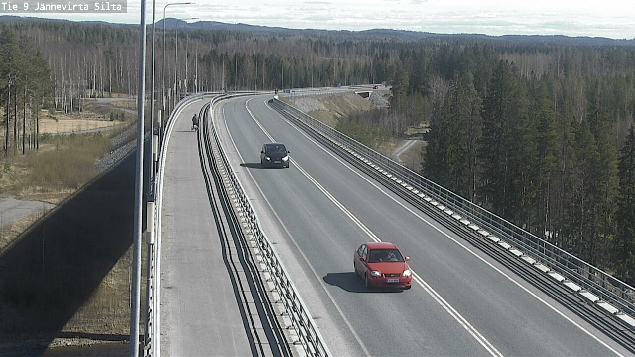 Kelikamerat Kuva Tie 9 Kuopio, Jännevirran silta, Kuopio, Pohjois-Savo