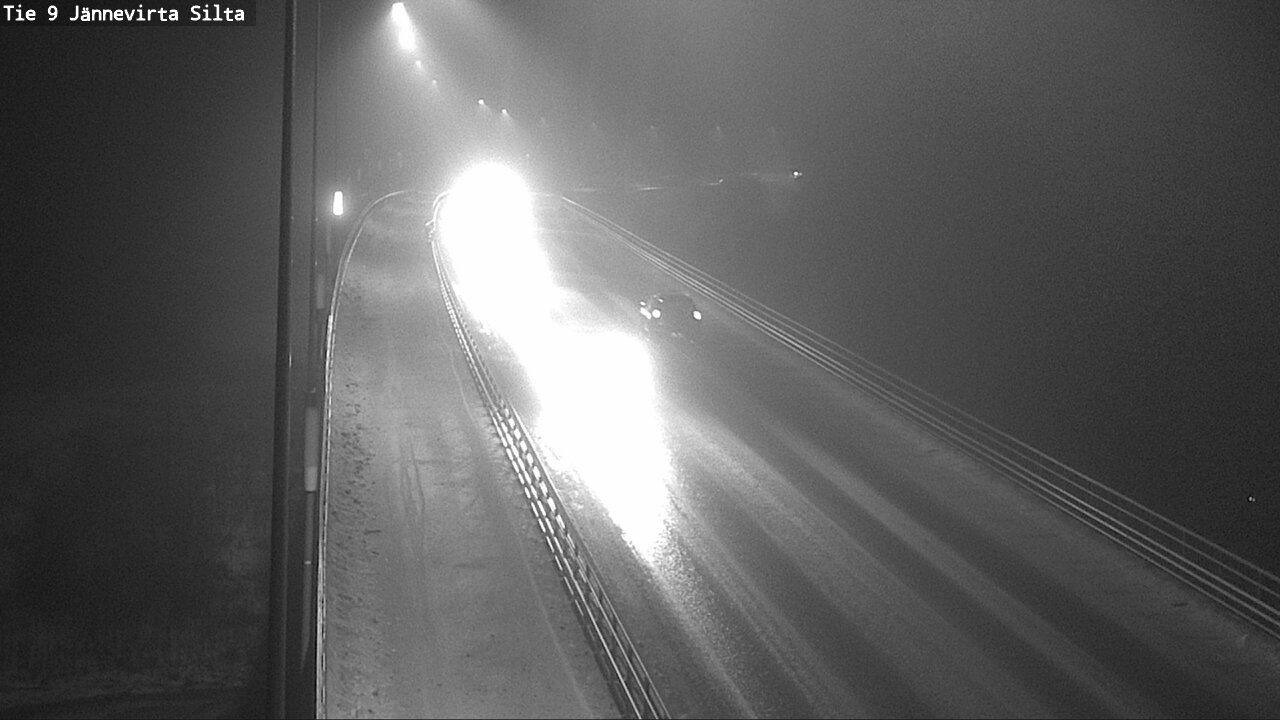 Weather Camera Image Road 9 Kuopio, Jännevirran silta, Kuopio, Pohjois-Savo