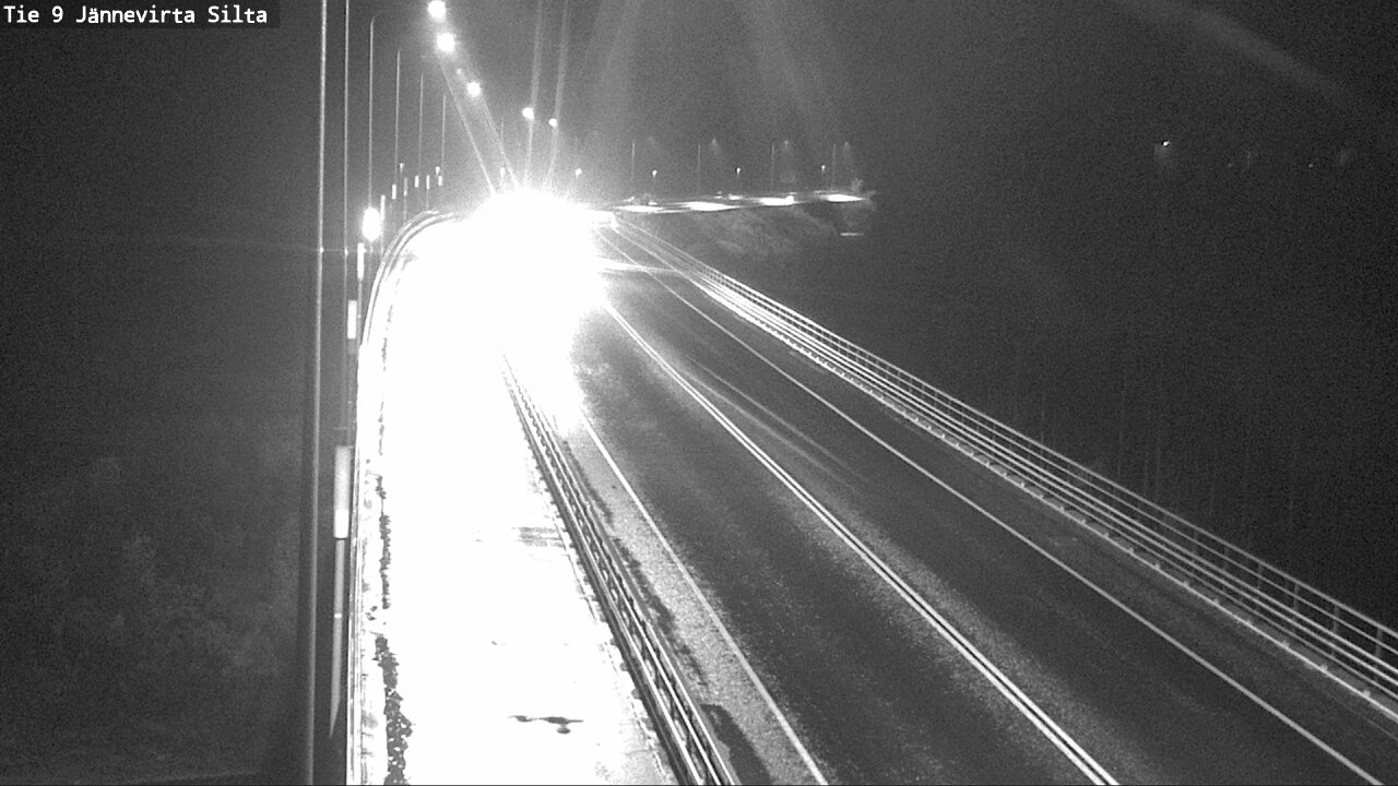 Weather Camera Image Road 9 Kuopio, Jännevirran silta, Kuopio, Pohjois-Savo