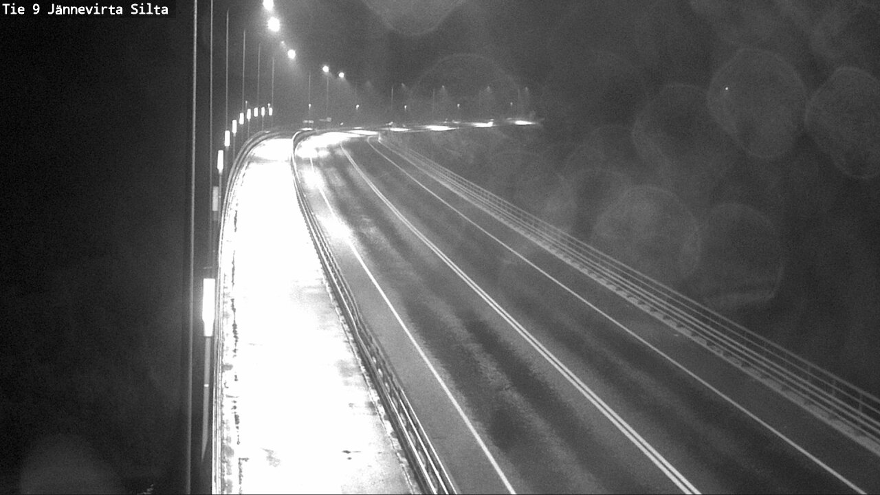 Weather Camera Image Road 9 Kuopio, Jännevirran silta, Kuopio, Pohjois-Savo