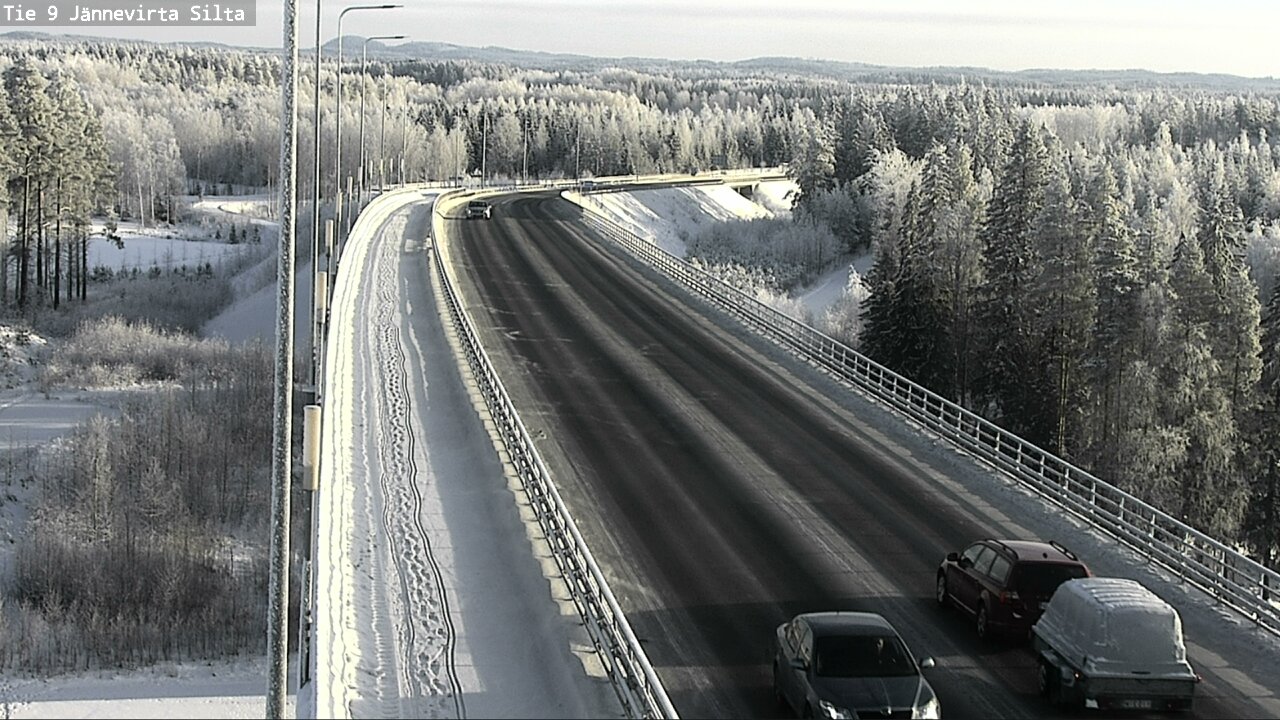 Kelikamerat Kuva Tie 9 Kuopio, Jännevirran silta, Kuopio, Pohjois-Savo