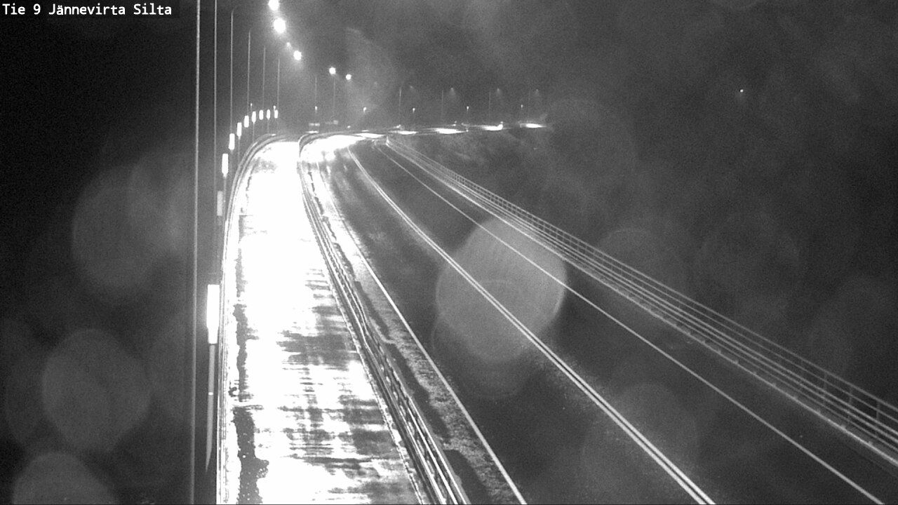 Weather Camera Image Road 9 Kuopio, Jännevirran silta, Kuopio, Pohjois-Savo