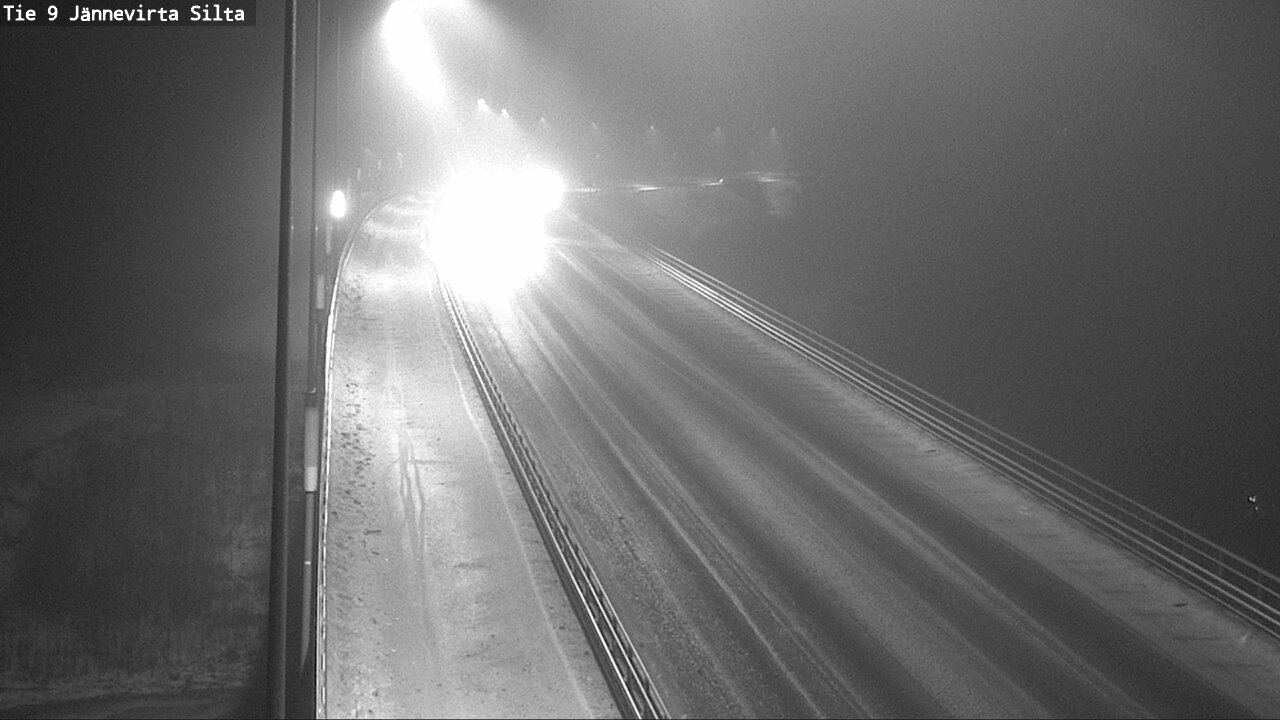 Weather Camera Image Road 9 Kuopio, Jännevirran silta, Kuopio, Pohjois-Savo