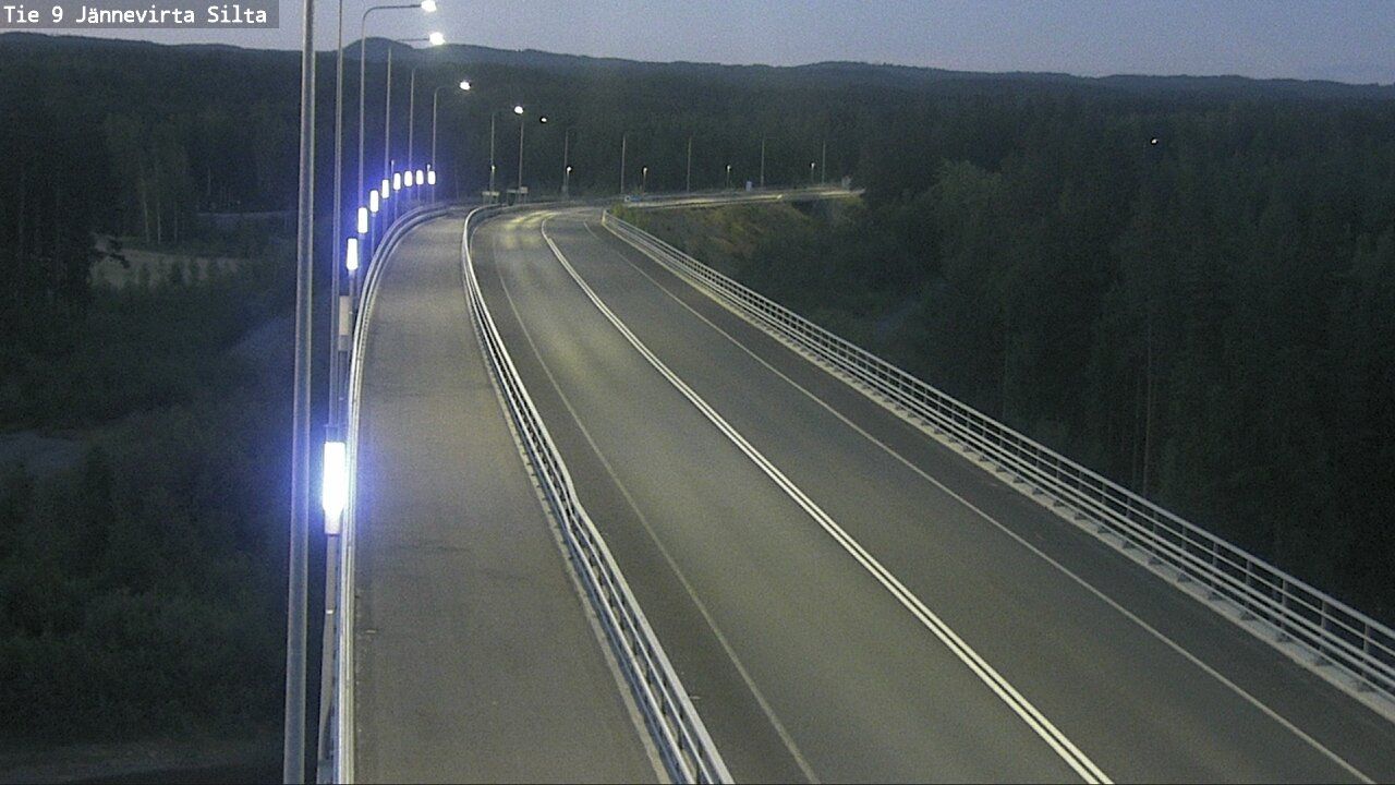 Kelikamerat Kuva Tie 9 Kuopio, Jännevirran silta, Kuopio, Pohjois-Savo