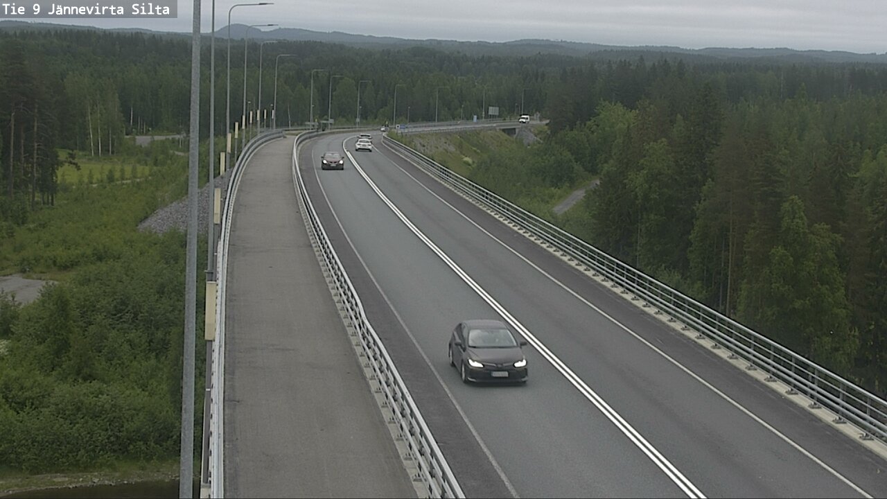 Kelikamerat Kuva Tie 9 Kuopio, Jännevirran silta, Kuopio, Pohjois-Savo