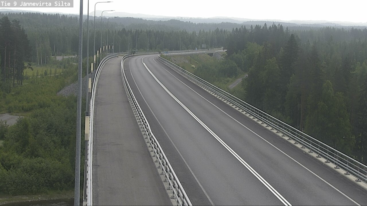 Kelikamerat Kuva Tie 9 Kuopio, Jännevirran silta, Kuopio, Pohjois-Savo
