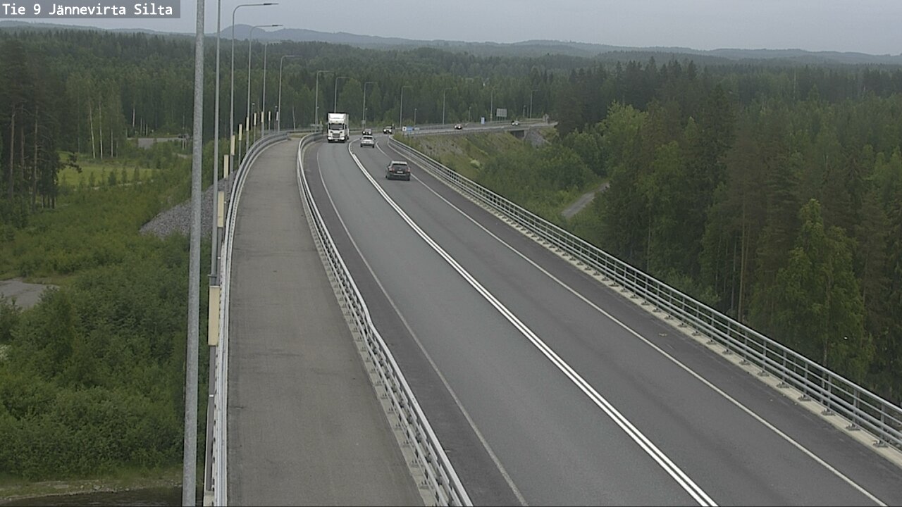 Kelikamerat Kuva Tie 9 Kuopio, Jännevirran silta, Kuopio, Pohjois-Savo