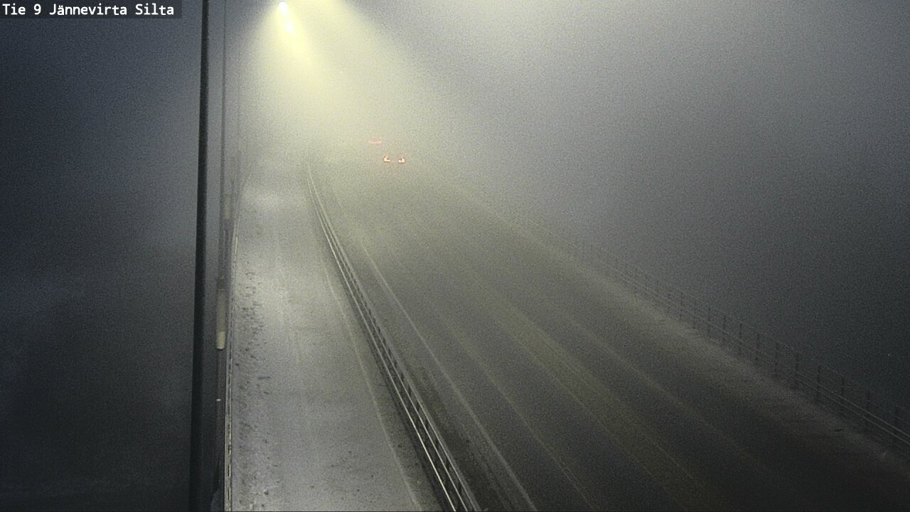 Weather Camera Image Road 9 Kuopio, Jännevirran silta, Kuopio, Pohjois-Savo