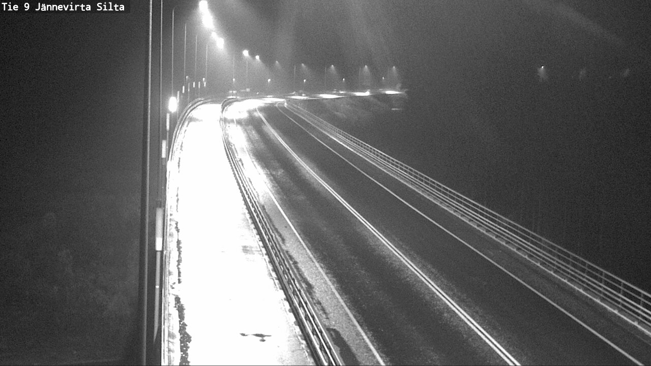 Weather Camera Image Road 9 Kuopio, Jännevirran silta, Kuopio, Pohjois-Savo