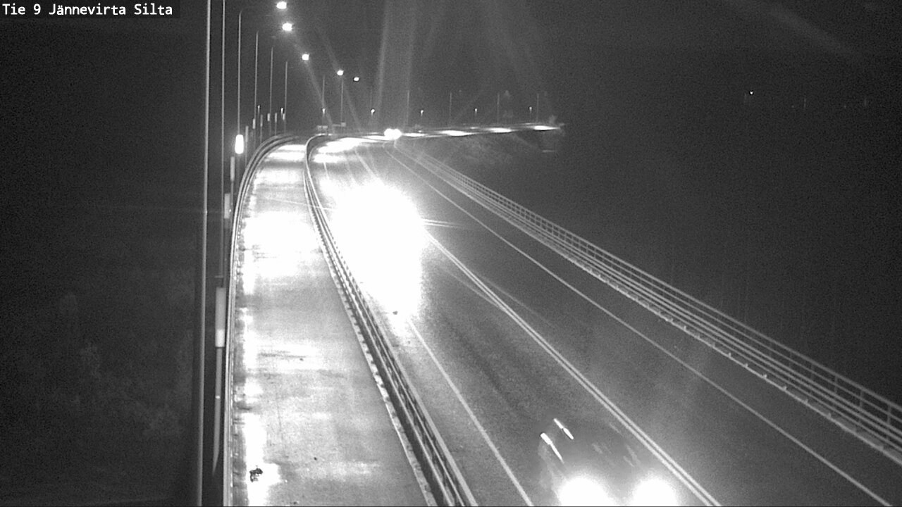 Weather Camera Image Väg 9 Kuopio, Jännevirran silta, Kuopio, Pohjois-Savo