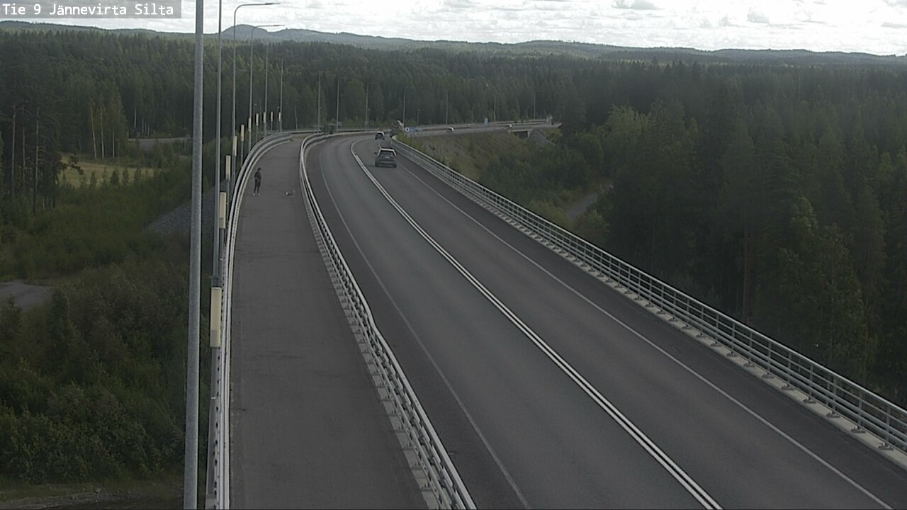 Kelikamerat Kuva Tie 9 Kuopio, Jännevirran silta, Kuopio, Pohjois-Savo