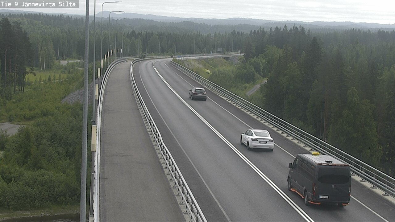 Kelikamerat Kuva Tie 9 Kuopio, Jännevirran silta, Kuopio, Pohjois-Savo