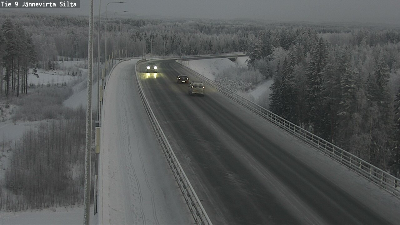 Kelikamerat Kuva Tie 9 Kuopio, Jännevirran silta, Kuopio, Pohjois-Savo