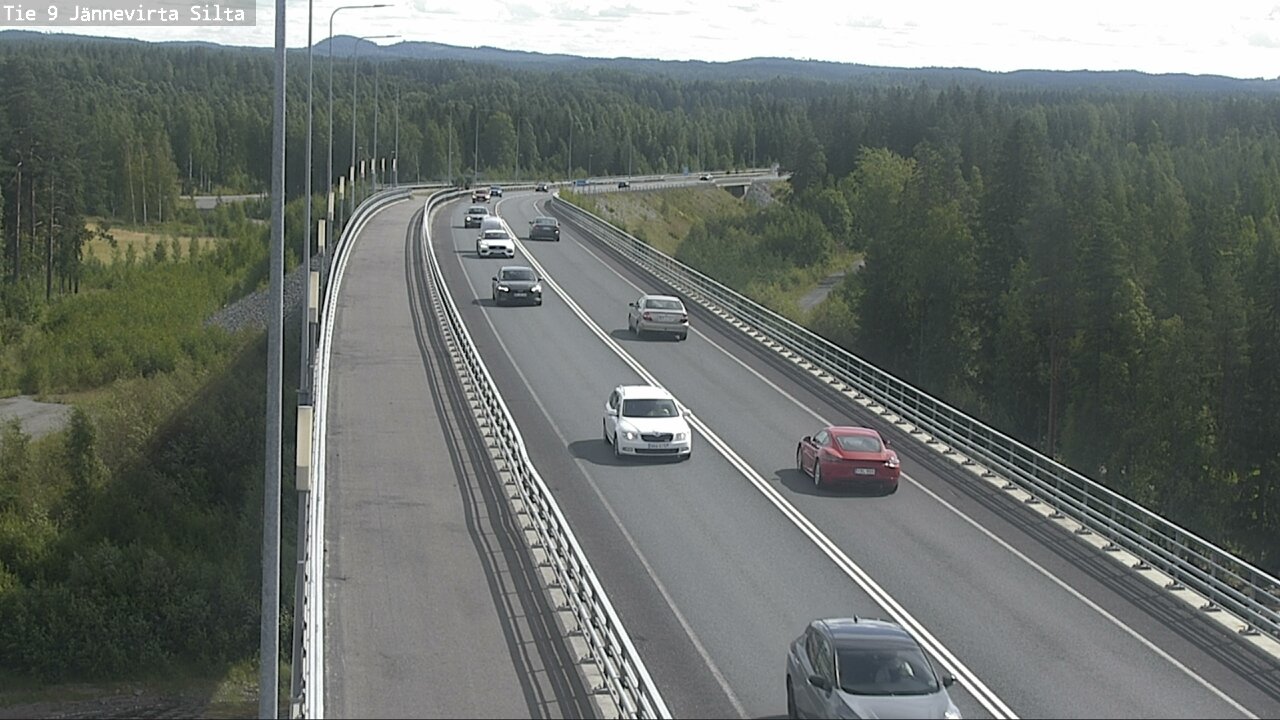 Kelikamerat Kuva Tie 9 Kuopio, Jännevirran silta, Kuopio, Pohjois-Savo