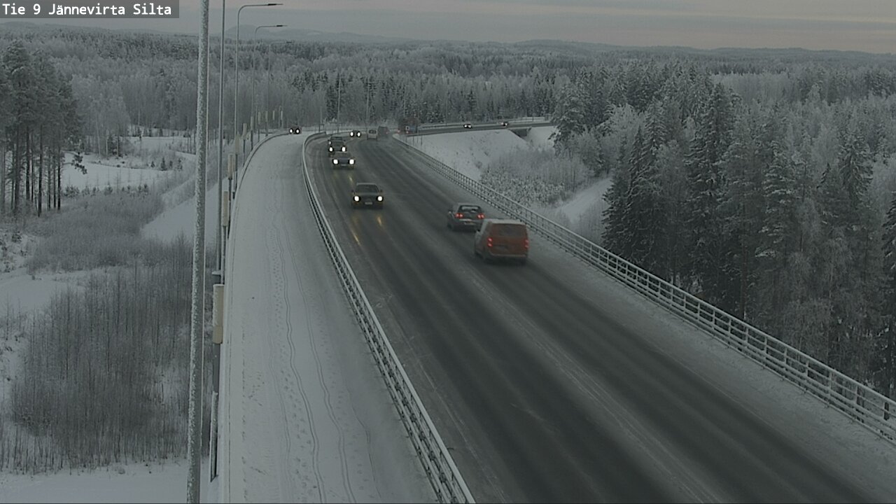 Kelikamerat Kuva Tie 9 Kuopio, Jännevirran silta, Kuopio, Pohjois-Savo