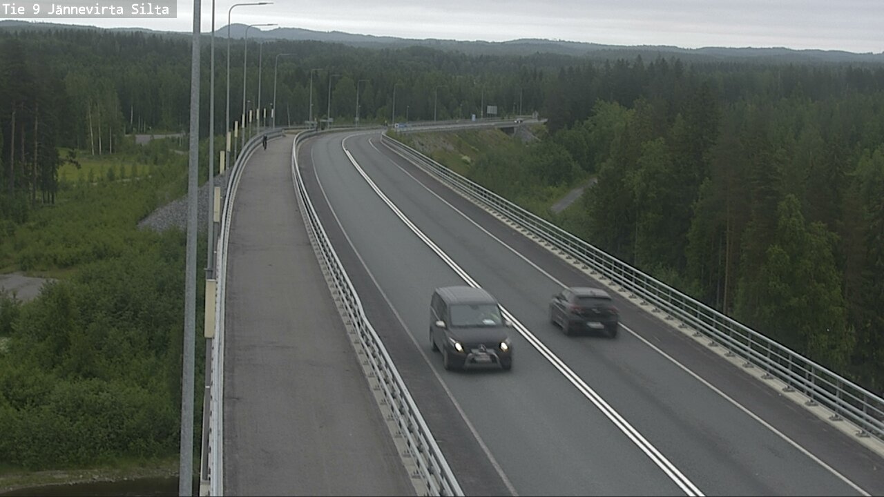 Kelikamerat Kuva Tie 9 Kuopio, Jännevirran silta, Kuopio, Pohjois-Savo