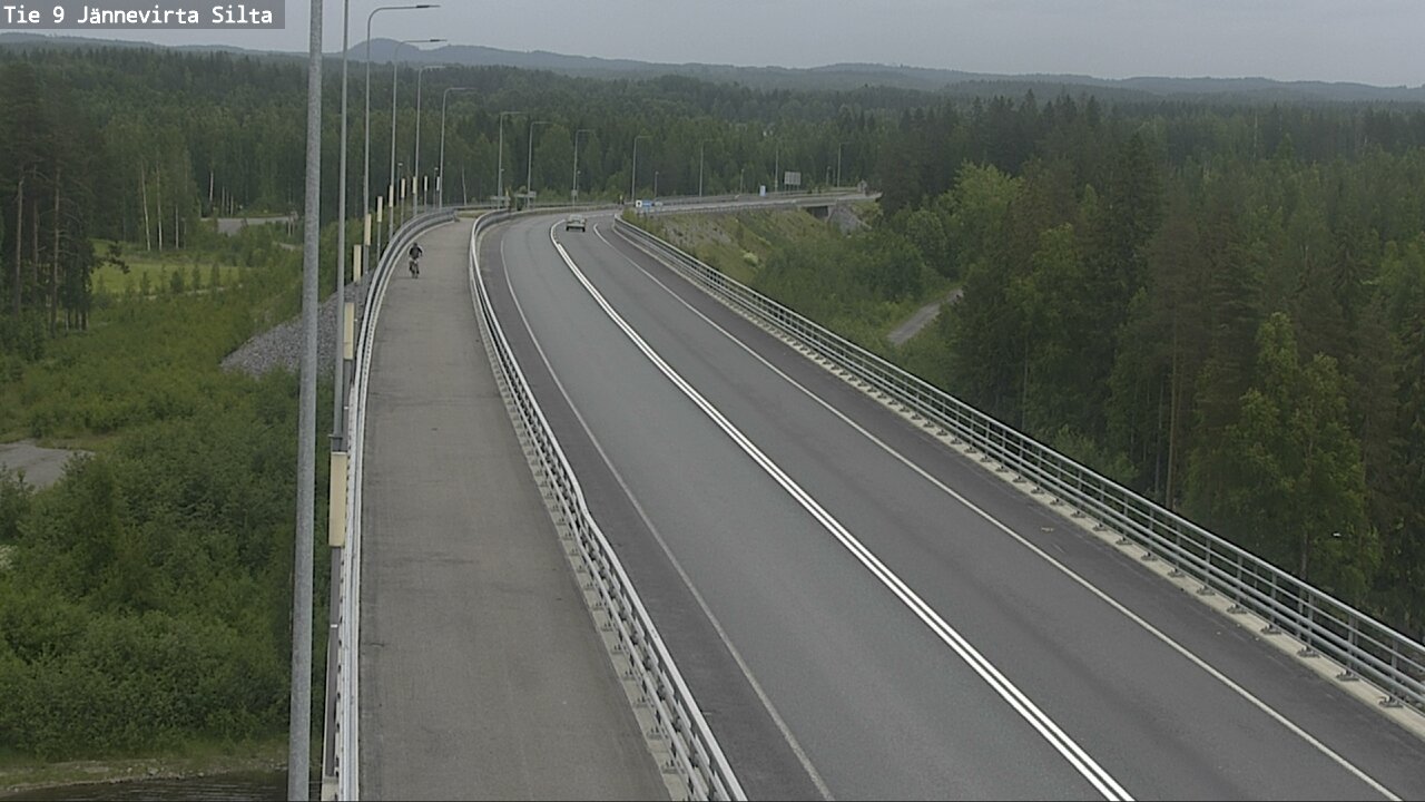Kelikamerat Kuva Tie 9 Kuopio, Jännevirran silta, Kuopio, Pohjois-Savo