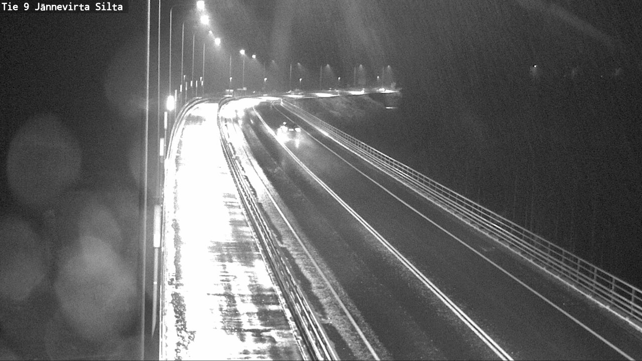 Weather Camera Image Väg 9 Kuopio, Jännevirran silta, Kuopio, Pohjois-Savo