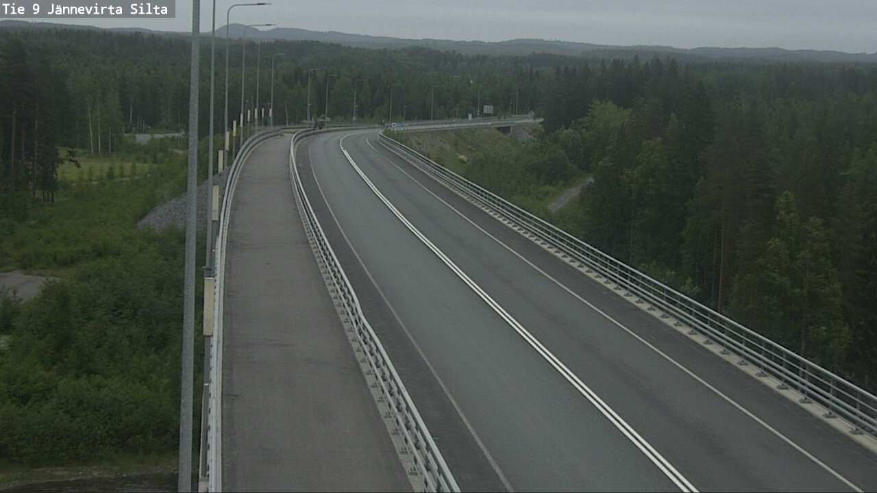 Kelikamerat Kuva Tie 9 Kuopio, Jännevirran silta, Kuopio, Pohjois-Savo