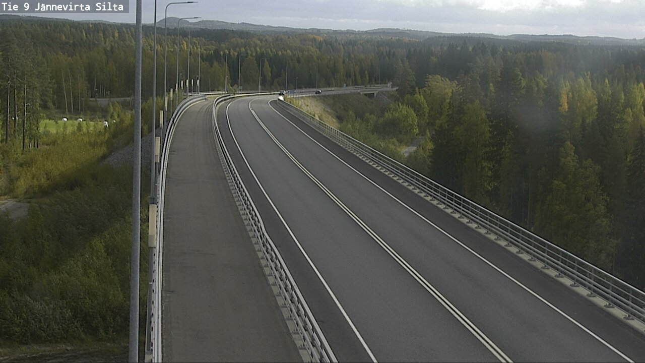Kelikamerat Kuva Tie 9 Kuopio, Jännevirran silta, Kuopio, Pohjois-Savo