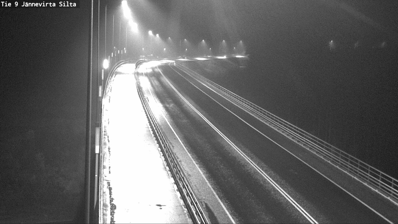 Weather Camera Image Road 9 Kuopio, Jännevirran silta, Kuopio, Pohjois-Savo
